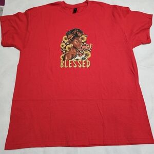 Red Unisex Adult Graphic T-Shirt